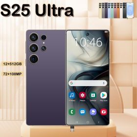 12GB+512GB I25 Ultra Android 14 Smartphone - 6.8"HD Display, 6000mAh Battery, Face ID+Fingerprint Lock, Built-in Stylus Pen