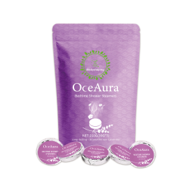 OceAura Lavender Shower Aromatherapy Tablets Relieve Physical Discomfort, Gently Cleanse And Moisturize The Skin, Leaving A Fresh Fragrance. (Option: 3pcs)