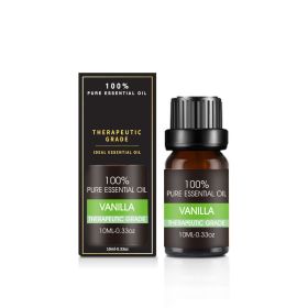 Organic Essential Oils Set Top Sale  Natural Therapeutic Grade Aromatherapy Oil Gift Kit For Diffuser (Option: Vanilla essential oil)