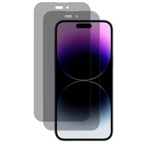 2Pcs Privacy Screen Protectors Tempered Glass Screen Film Full Coverage Screen Protector (Fit for IOS Phone: 14)