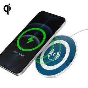 HyperGear ChargePad Pro 15W Wireless Fast Charger (Color: Blue)