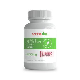 CBD Libido Booster Capsules (VitaOil) (Dosages: 300mg)