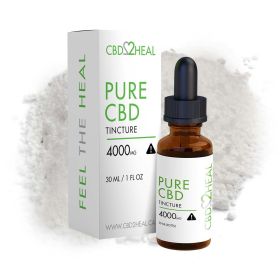 Pure CBD Oil Tincture (CBD2HEAL) (Dosages: 4000mg)