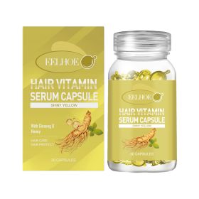 EELHOE Hair Oil Capsules For Scalp Care, Improve Dry And Frizzy Hair, Gentle And Moisturizing Hair Oil (Option: 3pcs)